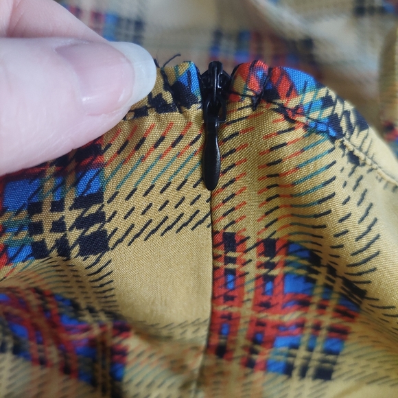 New without tags Shein Curve 3XL plaid dress - Picture 8 of 10